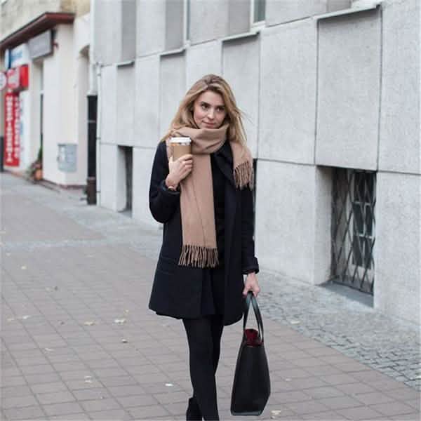 Women's Cashmere Wool Scarf Gloves, Scarves & Earmuffs - Tophatter Daily Deals