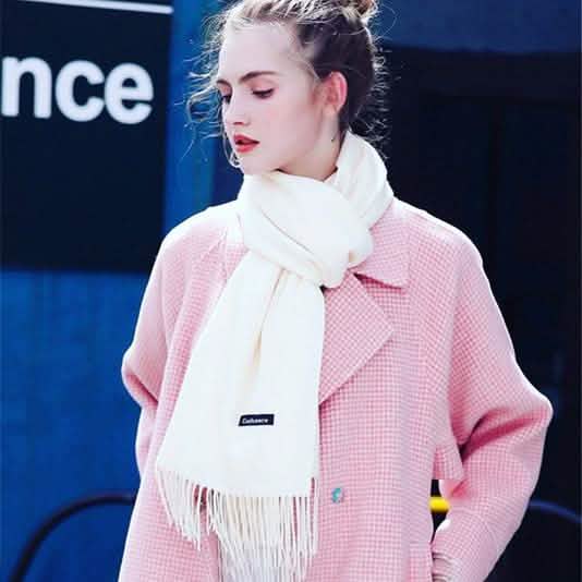 Women's Cashmere Wool Scarf Gloves, Scarves & Earmuffs - Tophatter Daily Deals
