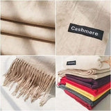 Women's Cashmere Wool Scarf Gloves, Scarves & Earmuffs - Tophatter Daily Deals