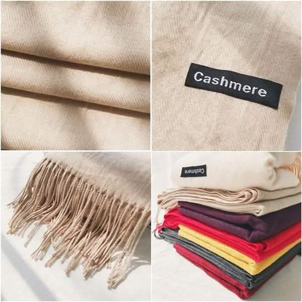 Women's Cashmere Wool Scarf Gloves, Scarves & Earmuffs - Tophatter Daily Deals