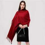 Women's Cashmere Wool Scarf Gloves, Scarves & Earmuffs - Tophatter Daily Deals