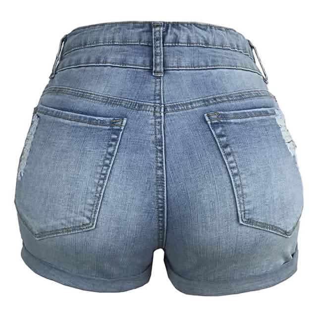 Women's Casual Fashion Jeans Denim Shorts Women's Bottoms - Tophatter Daily Deals