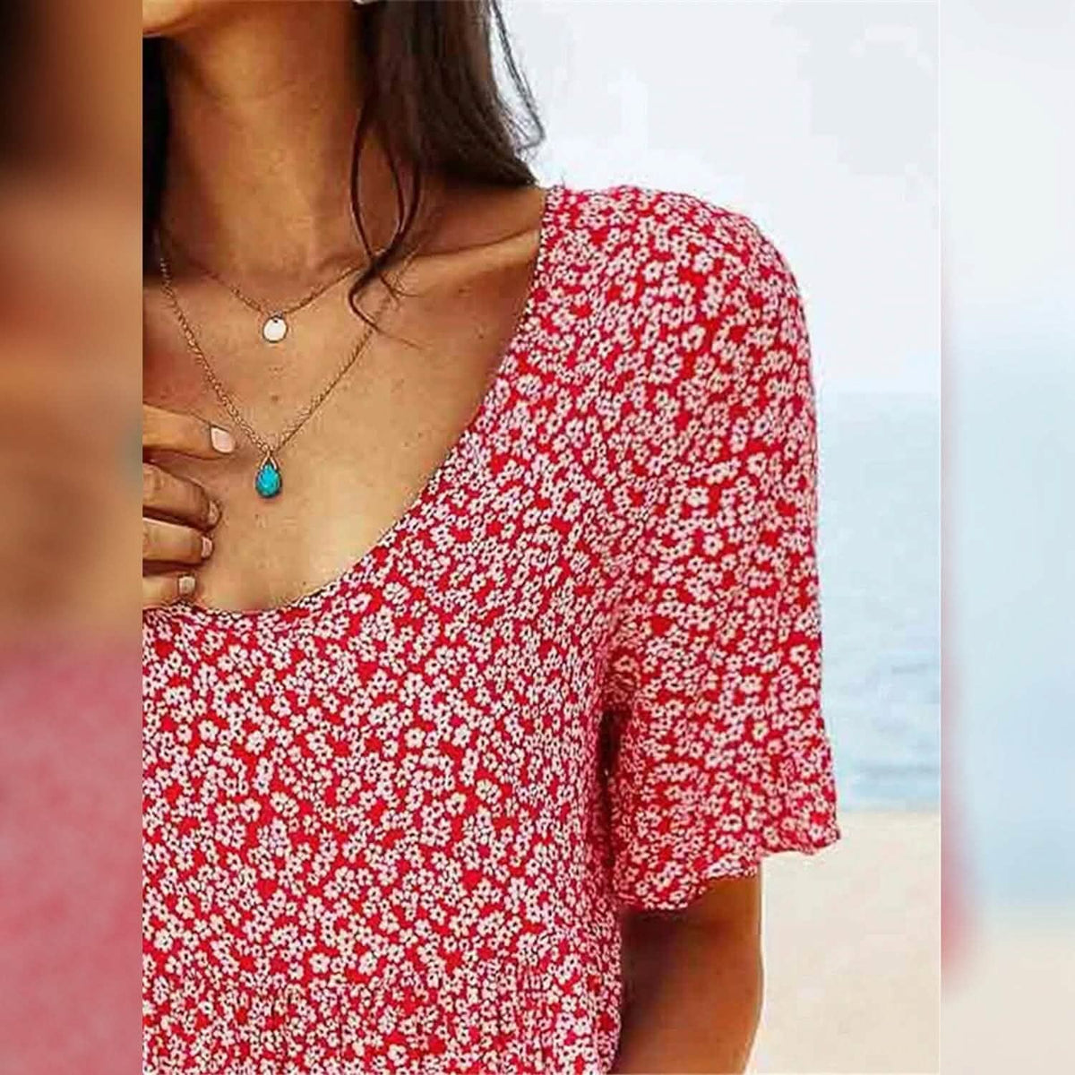 Women's Casual Floral Dress Women's Dresses - Tophatter Daily Deals