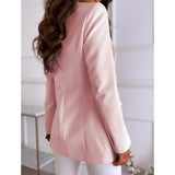 Women's Casual Long Sleeve Blazer Women's Outerwear - Tophatter Daily Deals