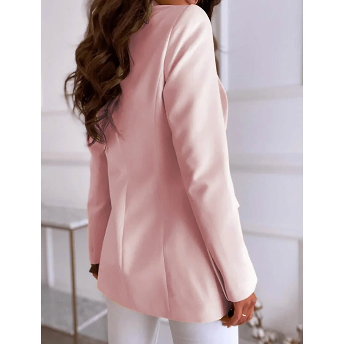 Women's Casual Long Sleeve Blazer Women's Outerwear - Tophatter Daily Deals