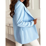 Women's Casual Long Sleeve Blazer Women's Outerwear - Tophatter Daily Deals