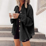 Women's Casual Long Sleeve Jacket Black Women's Outerwear - Tophatter Daily Deals