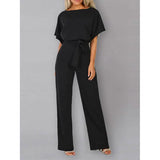 Women's Casual Loose Jumpsuit Black Women's Loungewear - Tophatter Daily Deals