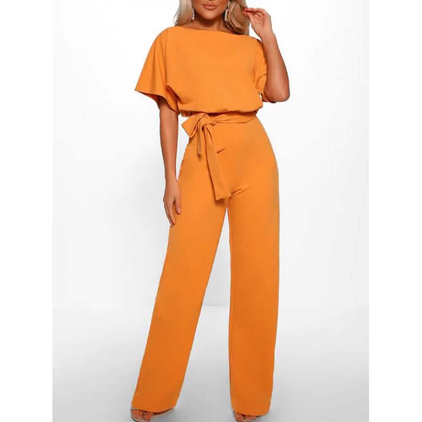 Women's Casual Loose Jumpsuit Yellow Women's Loungewear - Tophatter Daily Deals