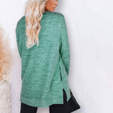 Women's Casual Sweatshirts Long Sleeve Oversized Shirt Women's Tops - Tophatter Daily Deals