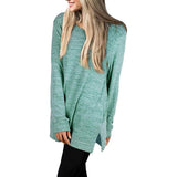 Women's Casual Sweatshirts Long Sleeve Oversized Shirt Women's Tops - Tophatter Daily Deals
