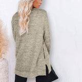 Women's Casual Sweatshirts Long Sleeve Oversized Shirt Women's Tops - Tophatter Daily Deals