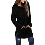 Women's Casual Sweatshirts Long Sleeve Oversized Shirt Women's Tops - Tophatter Daily Deals