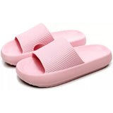 Women's Cloud Pillow Slide Slipper Sandal Pink Women's Shoes - Tophatter Daily Deals