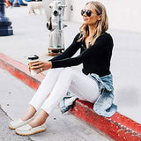 Women's Comfortable Leather Loafers Women's Shoes - Tophatter Daily Deals
