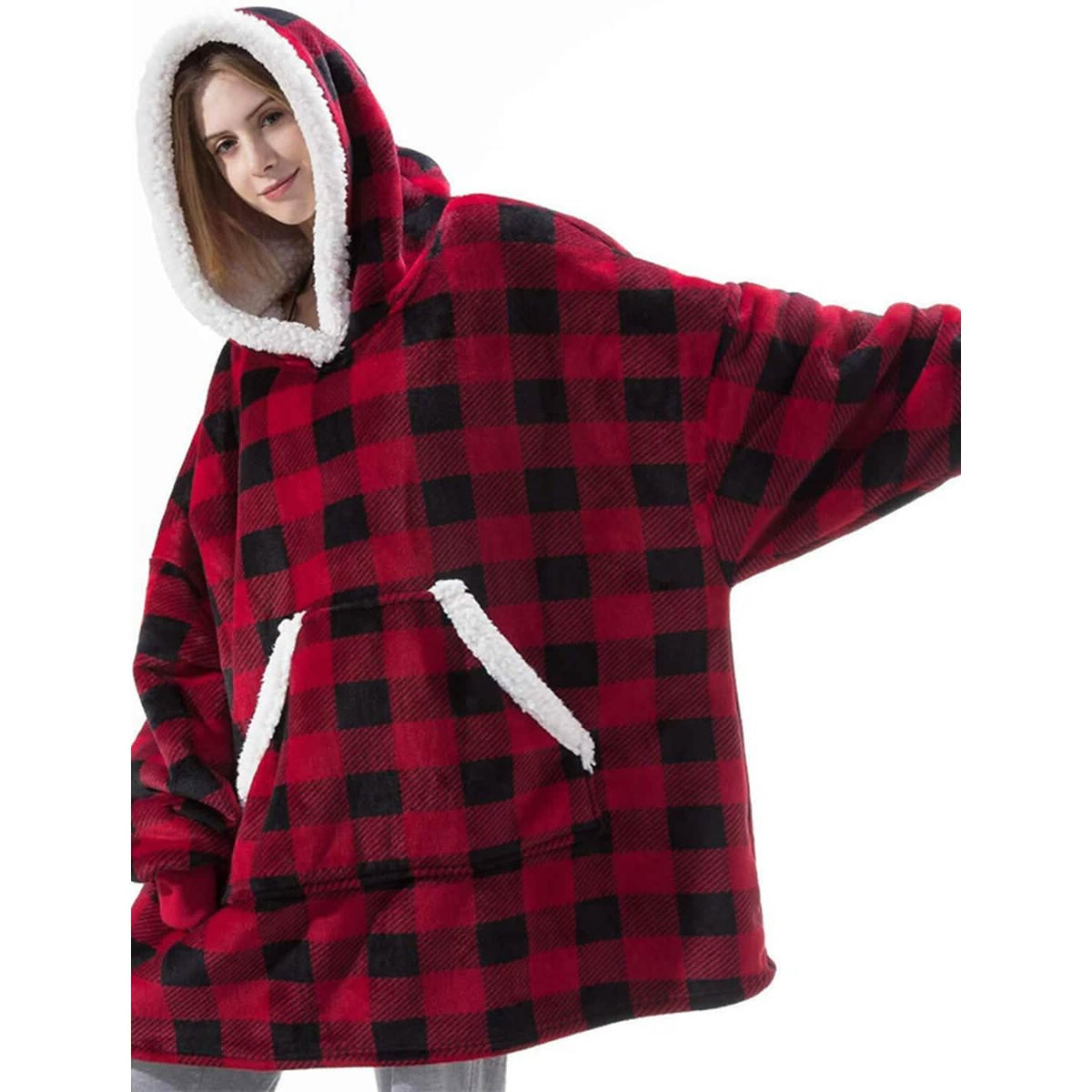 Women's Couple's Pajamas Nightgown Blanket Nighty Red Women's Loungewear - Tophatter Daily Deals