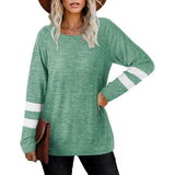 Women's Crewneck Sweatshirts Long Sleeve Sweaters Tunic Tops Women's Tops - Tophatter Daily Deals