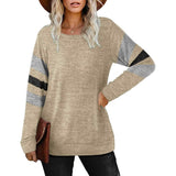 Women's Crewneck Sweatshirts Long Sleeve Sweaters Tunic Tops Women's Tops - Tophatter Daily Deals
