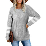 Women's Crewneck Sweatshirts Long Sleeve Sweaters Tunic Tops Women's Tops - Tophatter Daily Deals
