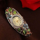Women's Crystal Bracelet Wrist Watch Gray Watches - Tophatter Daily Deals