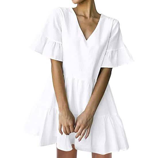 Women’s Cute Shift Dress with Pockets Women's Dresses - Tophatter Daily Deals