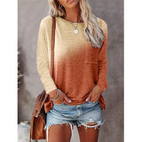 Women's Drawing T-Shirt Crew Neck Basic Top Yellow Women's Tops - Tophatter Daily Deals