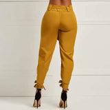 Women's Fashion Drawstring Ankle Trousers Women's Bottoms - Tophatter Daily Deals