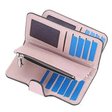 Women's Fashion Faux Leather Wallet with Card Slots & ID Window Handbags & Wallets - Tophatter Daily Deals