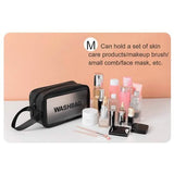 Women's Frosted Waterproof Cosmetic Bag Beauty & Personal Care - Tophatter Daily Deals