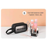 Women's Frosted Waterproof Cosmetic Bag Beauty & Personal Care - Tophatter Daily Deals