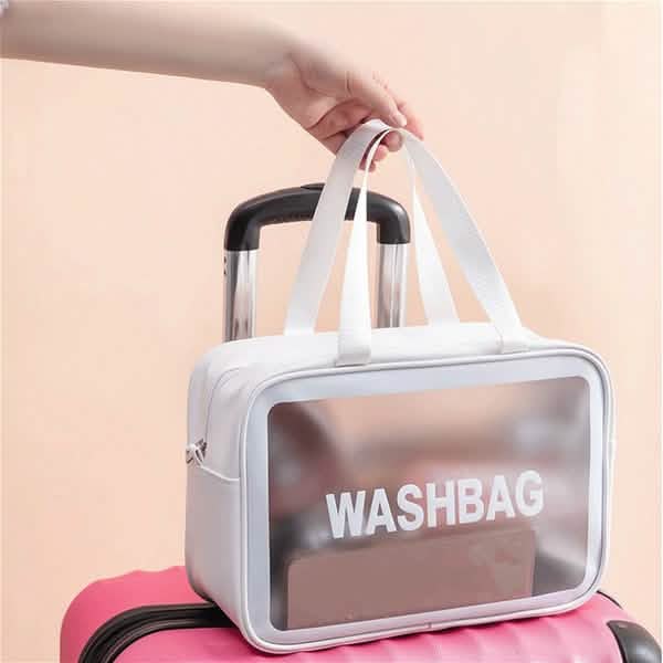 Women's Frosted Waterproof Cosmetic Bag Beauty & Personal Care - Tophatter Daily Deals