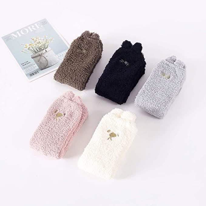 Women's Fuzzy Winter Socks Women's Socks & Hosiery - Tophatter Daily Deals