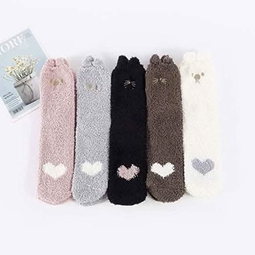 Women's Fuzzy Winter Socks Women's Socks & Hosiery - Tophatter Daily Deals