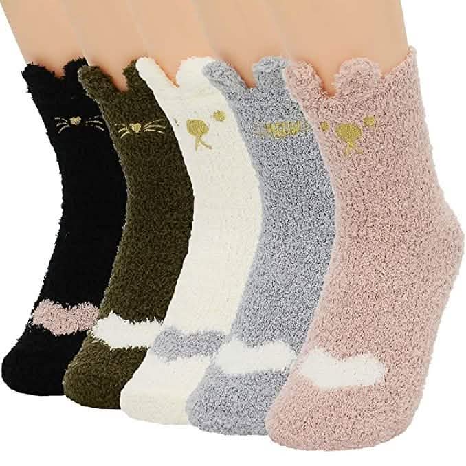 Women's Fuzzy Winter Socks Women's Socks & Hosiery - Tophatter Daily Deals