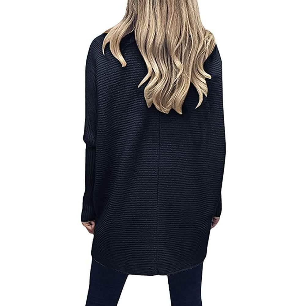 Women's High Neck Long Sweater Women's Tops - Tophatter Daily Deals