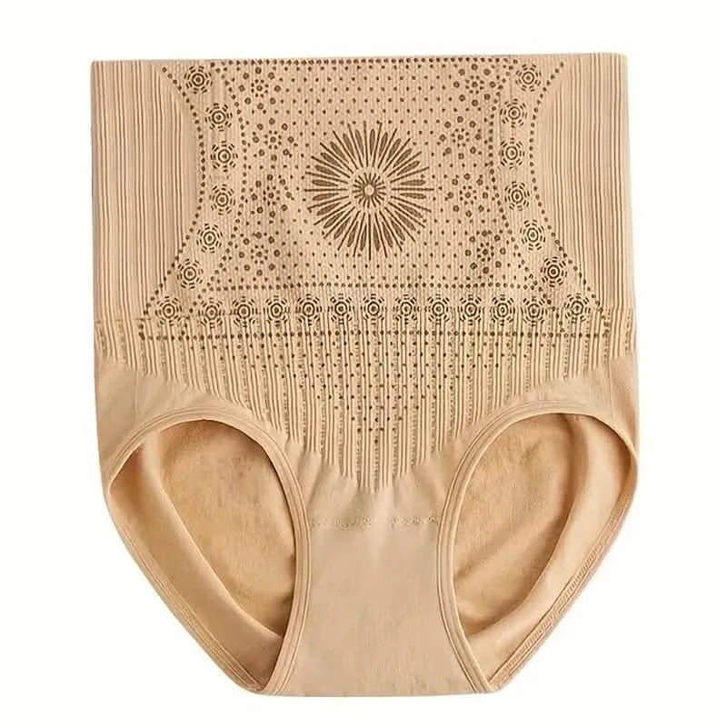 Women's High Waist Hip Slimming Lifting Tight Body Shaping Postpartum Tummy Control Pants Beige Women's Lingerie - Tophatter Daily Deals