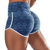 Women's High Waist Running Shorts Blue Women's Bottoms - Tophatter Daily Deals
