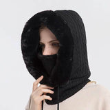 Women's Hiking Hat Winter Outdoor Thermal Warm Windproof Breathable Hat Black Hats - Tophatter Daily Deals