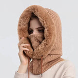 Women's Hiking Hat Winter Outdoor Thermal Warm Windproof Breathable Hat Khaki Hats - Tophatter Daily Deals