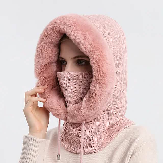 Women's Hiking Hat Winter Outdoor Thermal Warm Windproof Breathable Hat Pink Hats - Tophatter Daily Deals