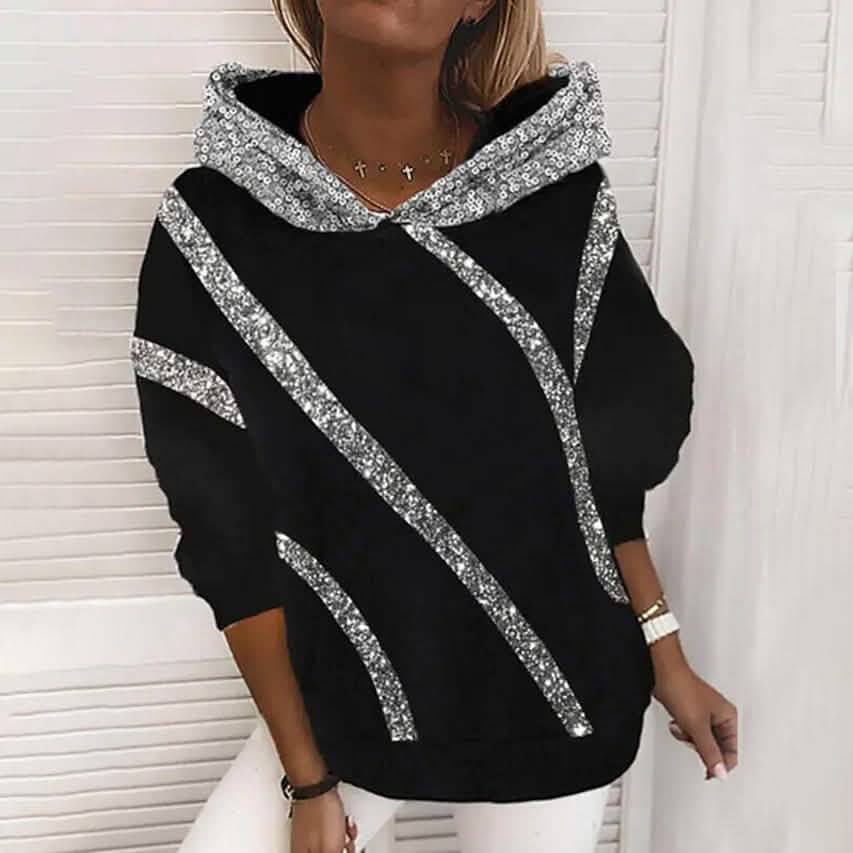 Women's Hoodie Pullover Camo Sweatshirts Silver Women's Tops - Tophatter Daily Deals