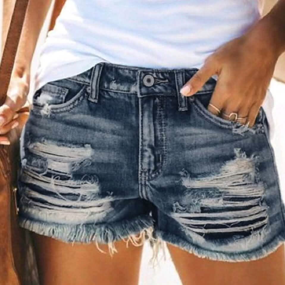 Women's Jeans Shorts Denim Blue Women's Bottoms - Tophatter Daily Deals