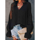 Women's Lace Crochet V-Neck Top Women's Tops - Tophatter Daily Deals