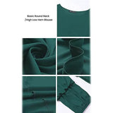 Women's Lantern Long Sleeve Casual Top Women's Tops - Tophatter Daily Deals