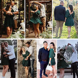 Women's Lantern Sleeve Tie Back Mini Dress Women's Dresses - Tophatter Daily Deals