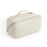 Women's Large Capacity Portable Cosmetic Bag Beige Handbags & Wallets - Tophatter Daily Deals