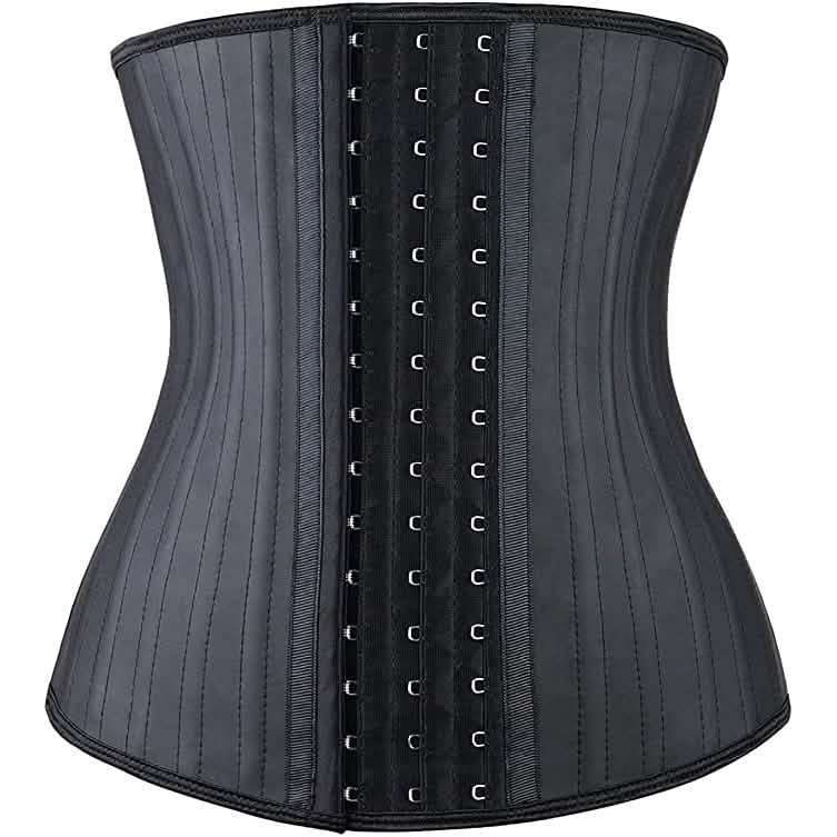Women's Latex Sports Belt Black Fitness & Exercise - Tophatter Daily Deals