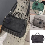 Women's Leather Casual Handbag Handbags & Wallets - Tophatter Daily Deals
