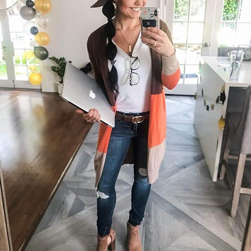 Women's Long Cardigan Sweater Coat Women's Outerwear - Tophatter Daily Deals