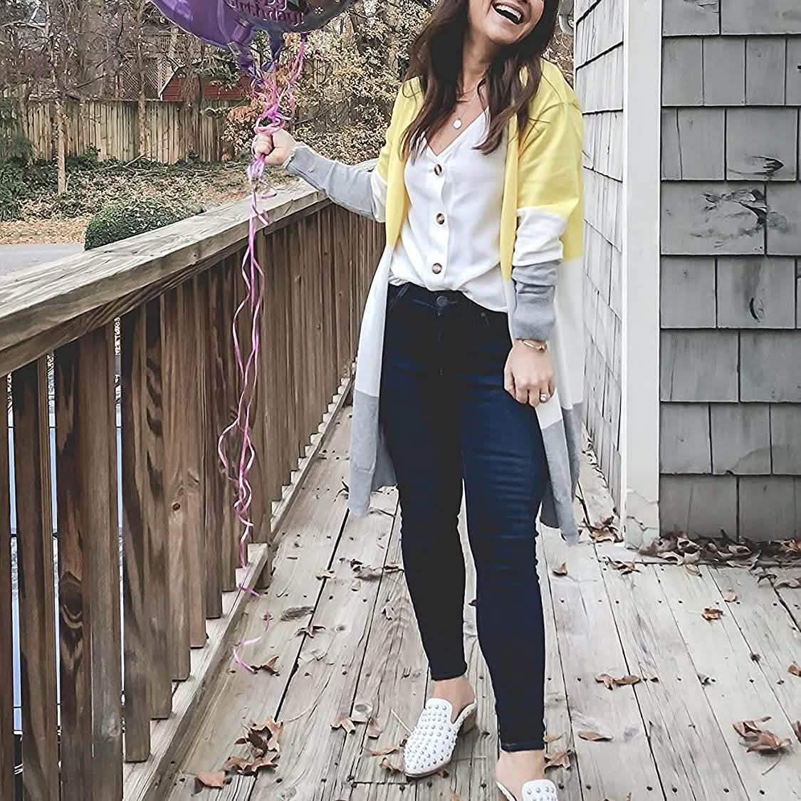 Women's Long Cardigan Sweater Coat Women's Outerwear - Tophatter Daily Deals